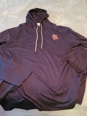 St. Louis Cardinals Navy Pullover Hoodie - Men's